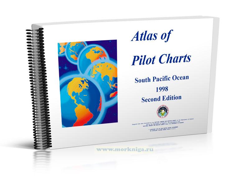 Atlas of Pilot Charts South Pacific Ocean 1998 (Pub 107)/Атлас лоцманских карт южной части Тихого океана 1998