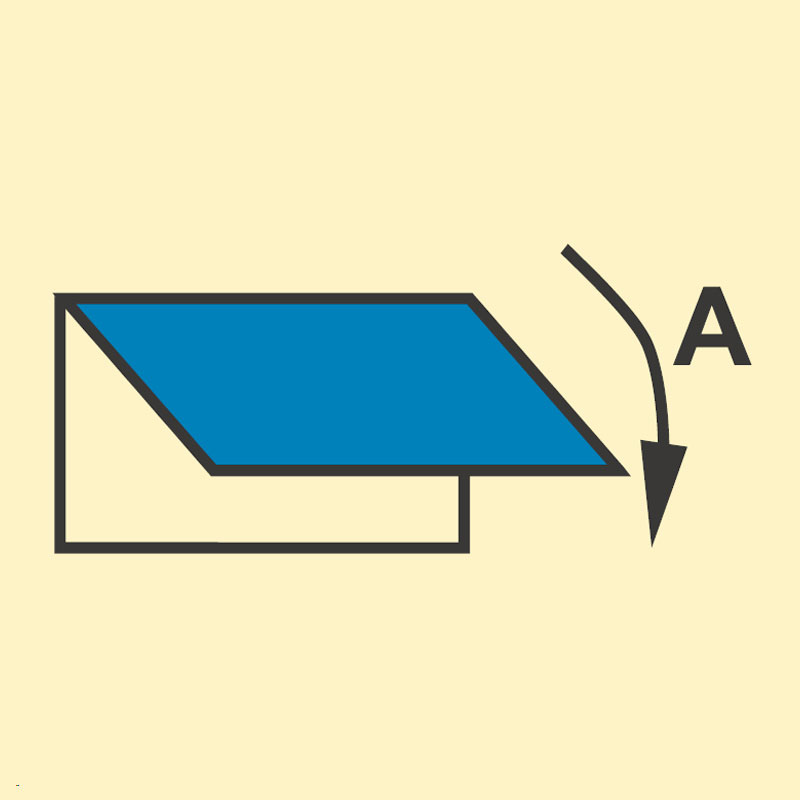 Знак ИМО. Устройство закрытия приемных и выпускных отверстий вентиляции для жилых и служебных помещений